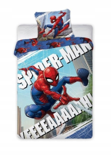 SPIDERMAN - Detská posteľná bielizeň 160x200 Spider-Man Spiderman 06