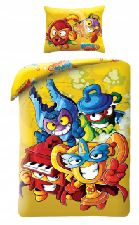 SUPER ZINGS - Detská posteľná bielizeň 160x200 Zingssyssy Super Zings 07