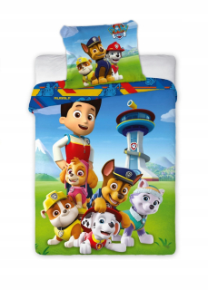 PAW Patrol - Detská posteľná bielizeň 100 × 135 PSI PATROL RYDER