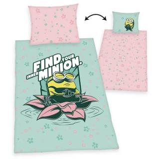 Mimoni - Detské posteľná bielizeň Minions 140x200 Minions bavlna