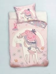 Pepa Pig - Detská posteľná bielizeň Peppa Pig 160x200