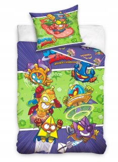 SUPER ZINGS - Detská posteľná bielizeň Super Zingsssyssy 160x200