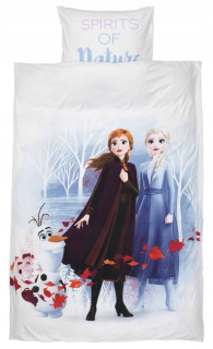 Elsa Frozen - Posteľná bielizeň mrazená 2 140x200 Disney Elza Land of Ice