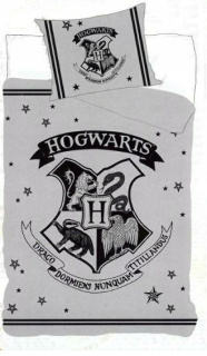 HARRY POTTER - Posteľná bielizeň Harry Potter HOGWARD 140X200