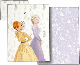 Elsa Frozen - Linová krajina Ice Frozen II Anna Elsa 160x200