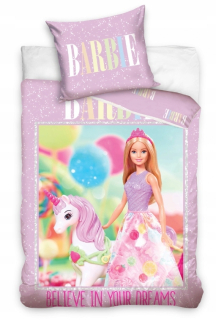 Barbie -  Postelená bábika Barbie 140x200