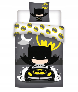 BATMAN -  Mladá bielizeň Batman Maska 140x200 bavlna