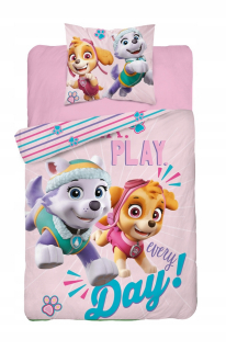 PAW Patrol - Posteľná bielizeň Pes Patrol 140x200 Hera Peacock vzory