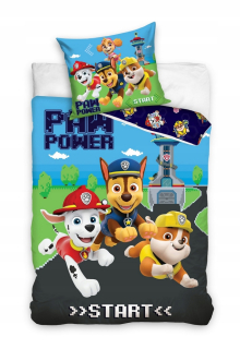 PAW Patrol - Posteľná bielizeň PSI PATROL 160 × 200 100% bavlna hit