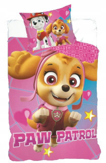 PAW Patrol - Posteľná bielizeň PSI PATROL PAW PATROL 140X200