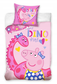 Pepa Pig - Posteľná bielizeň Peppa Peppa George 160x200