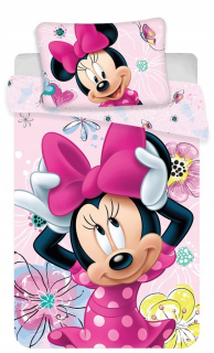 Minnie Mouse - Posteľná bielizeň 100x135 Mouse Minnie