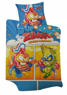 SUPER ZINGS - Detská posteľná bielizeň Super Zings 140x200