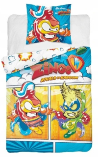 SUPER ZINGS - Detská posteľná bielizeň Super Zings 160x200