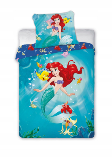 Posteľná bielizeň princeznej Ariel princezná 100x135 Disney