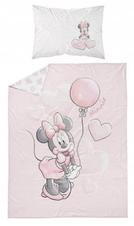 Minnie Mouse - Posteľná postieľka 100x135 myš Minnie Mouse 39A