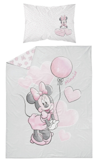 Minnie Mouse - Posteľná bielizeň 100x135 myš Minnie Mouse 39b