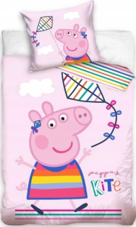 Pepa Pig - Posteľná bielizeň Peppa 100/135
