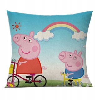 Pepa Pig - Vankúš Case Jasiek Pig 45 x 45 Pepa