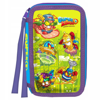 SUPER ZINGS - Trojité puzdro na ceruzku so zariadením Super Zings