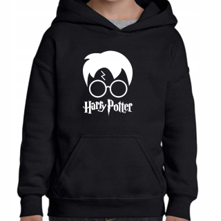 HARRY POTTER - Potter mikiny čierne vlasy slnečné okuliare jazva 128 s