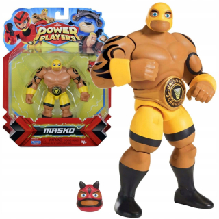 Power Players - Napájacie hráča Figurine Masko Warrior 12cm + Maska