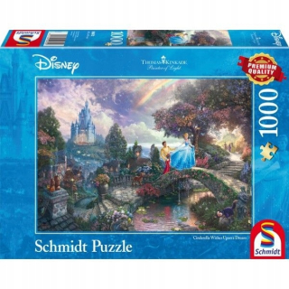 Popoluška - Pq puzzle 1000 el. Thomas Kinkade Cinderella (Disn