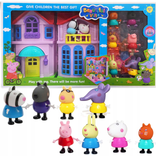 PEPPA PIG HRAČKA, POSTAVY, NÁBYTOK, DOPLNKY