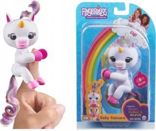 PRSTY - INTERAKTÍVNY PRST Jednorožec - JEDNOROŽEC Gigi WowWee biela