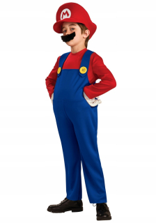 Super Mario - Presúvanie pre deti Mario Super karneval Veľkosť M