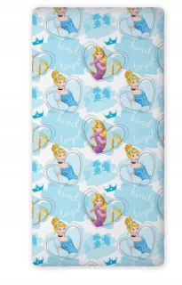 List s elastickým pásmom 90x200 princezná princezná