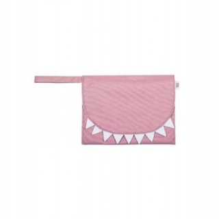 Cestovný syr Shark Pink Baby Bites
