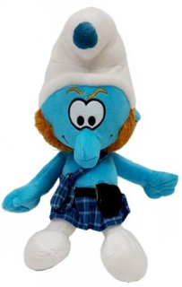 Šmolkovia - Cuddly Mascot Smurfs Smurf sa odvážil plyš