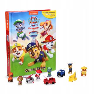 PAW Patrol - PSI PATROL 10 Figuríny + kniha + Mata Figurs