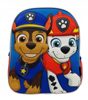 Detský batoh - PSI PATROL 3D BACKPACK PRE KINDERGARTENU PRE TRIPY