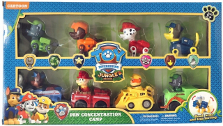 PAW Patrol - PSI PATROL AUTOMOBILY - sada automobilov 8 ks