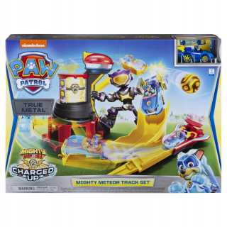 PAW Patrol - Dog Patrol BAZA Die Cast Set s meteorom robot