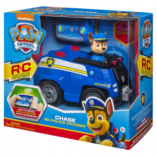 PAW Patrol - PSI PATROL CHASE RC Policajný krížnik diaľkové ovládanie