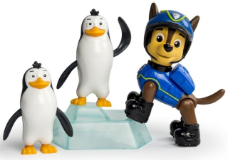 PAW Patrol - DOG PATROL CHASE Nastaviť záchranné akcie tučniaky
