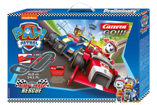 PAW Patrol - DOG PATROL CARRERA Elektromobil Tor Tor