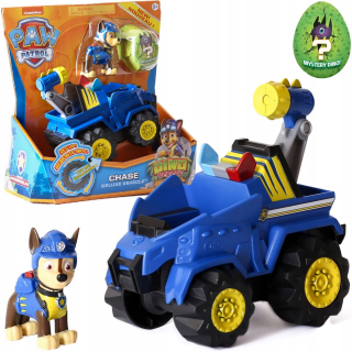 PAW Patrol - DOG PATROL DINOSAURUS VOZIDLO + FIGURINE CHASE + DINO