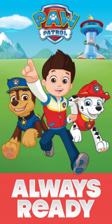 PAW Patrol - Dog Patrol Team Beach Uterák 70x140 bavlna