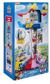 PAW Patrol - Pes hliadka Veľká základňa Zvukové vozidlo 75 cm Spin