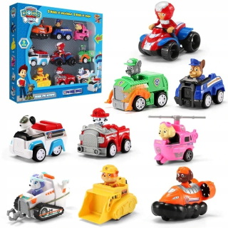 PAW Patrol - PSI PATROL Činnosť s pohonom 9 ks