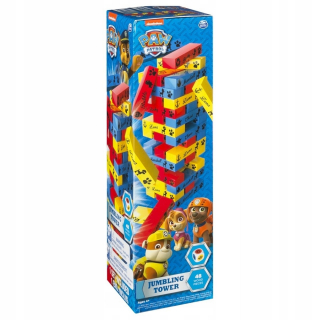 PAW Patrol - PSI PATROL hra Tower Jenga Spin Master