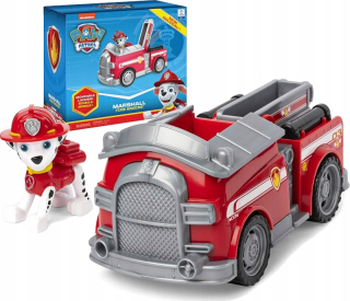 PAW Patrol - PSI PATROL Marshall Figurine Fiber Truck