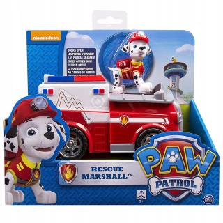 PAW Patrol - PSI PATROL MARSHALL + Noste hasiči Ambulantná stráž
