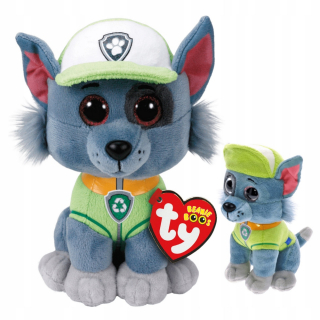 PAW Patrol - DOG PATROL Mascot Rocky Beanie Boo je 24 cm