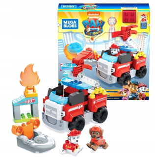 Patrol Patrol Mega Bloks Marshall Hasičský vozík +3