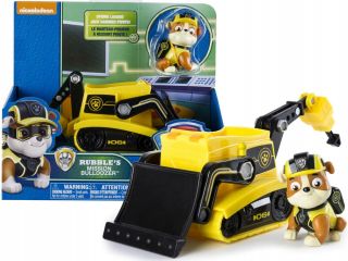 PAW Patrol - PSI PATROL Mission vozidlo Buldozér + Subbble Figurine
